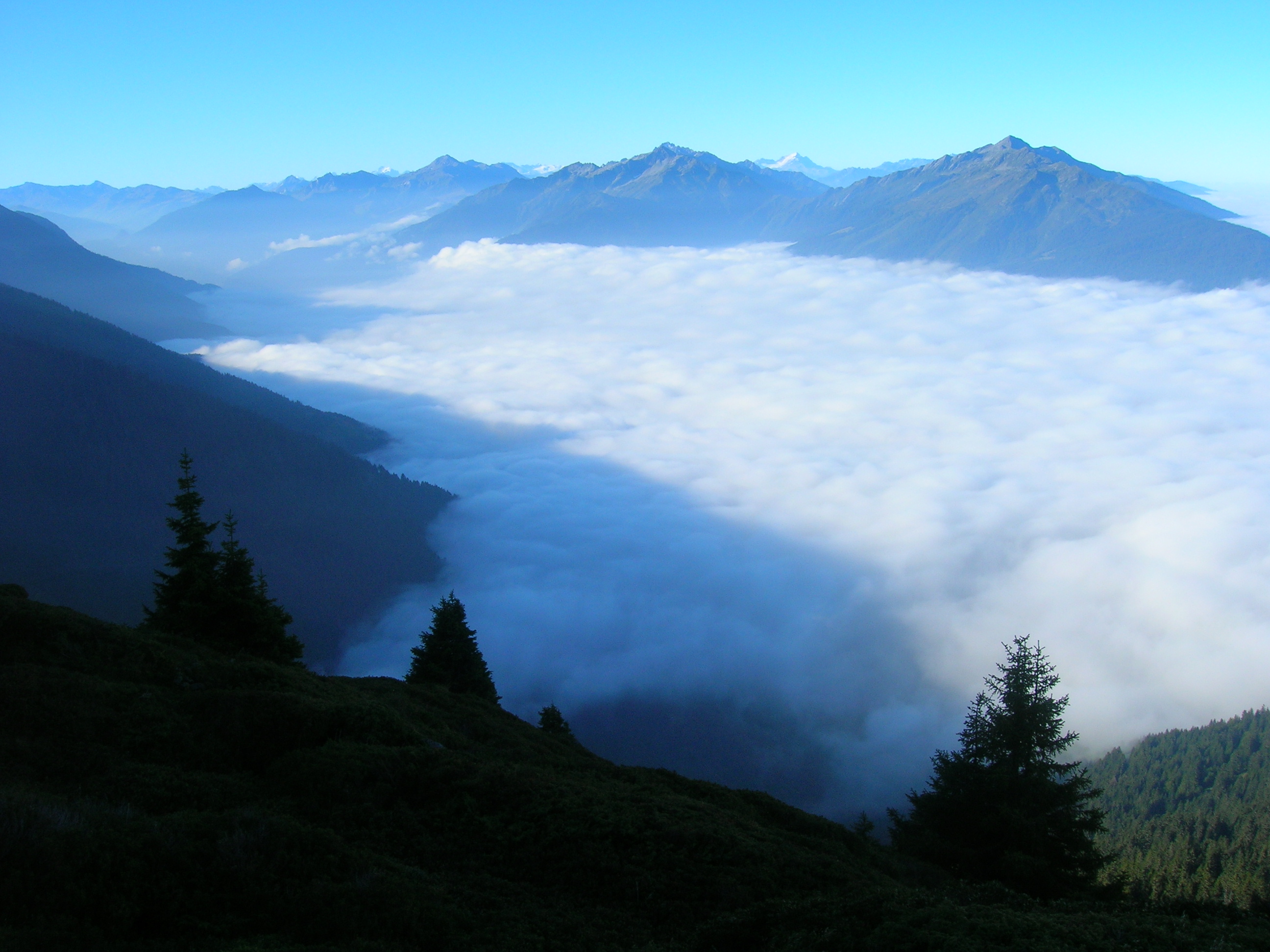 Panorama du Col de la Roche Pourrie