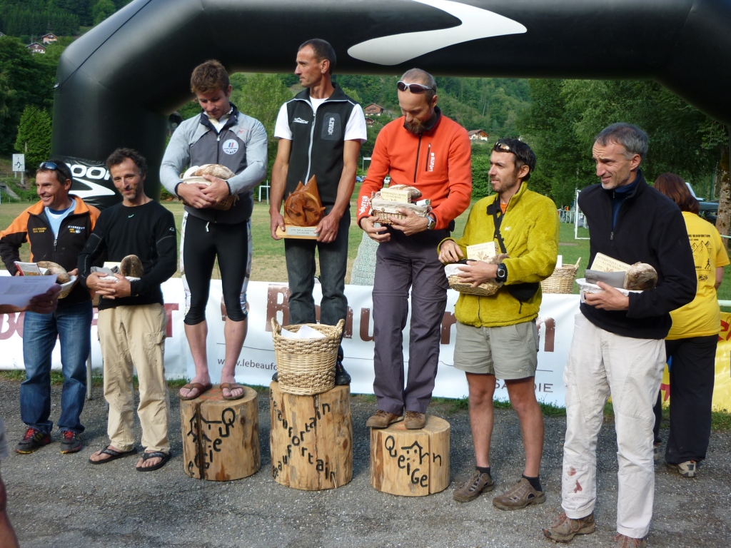 Podium classement général 2009