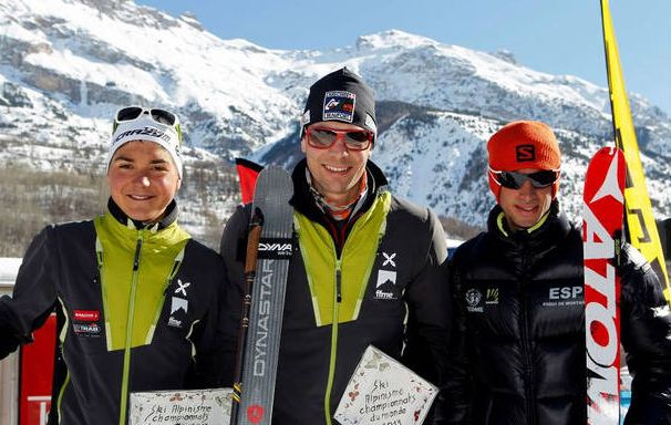 Podium Championnats du monde ski-alpinisme 2013
