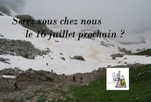 Serez vous chez nous, le 16 juillet prochain?